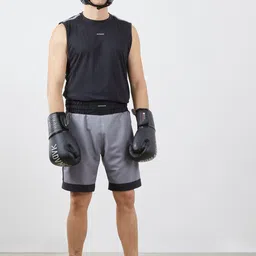 OUTSHOCK By Decathlon Adult Boxing Open Face Headguard 900 image 2