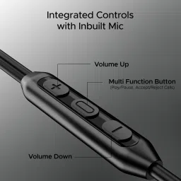 boAt Bassheads 100C Wired Earphone with Mic (USB Type-C Connector, In Ear, Black) image 4