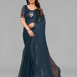 saretramall Silk Blend Saree-picture-17