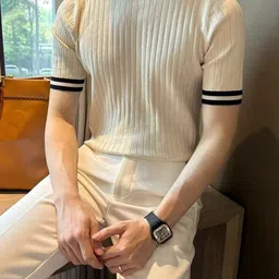 StyleCast x Revolte Striped Raw Edge T-shirt-picture-14