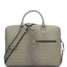Da Milano Men Textured Leather Laptop Bag-picture-11