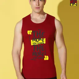 WOOSTRO Men Pack of 2 Typography Printed Round Neck Cotton Slim Fit T-shirts-picture-25