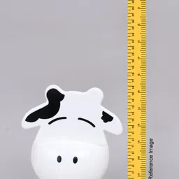 fab n funky Cow Shape Toothbrush Holder - White image 3