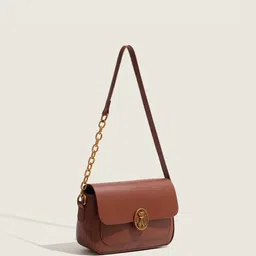 StyleCast x Revolte PU Structured Shoulder Bag image 2