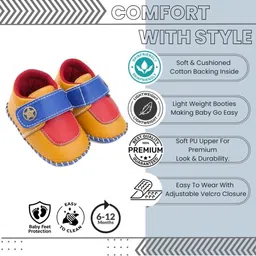 NESKA MODA Kids Velcro Booties image 5