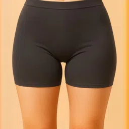 UllasPemium Women Pack of 2 Green & Grey Cotton High Coverage Waistband Stretch Briefs image 5