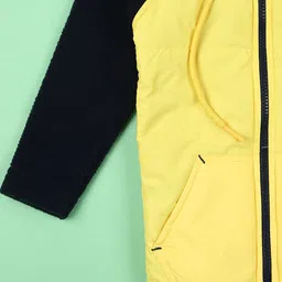 V-Mart Boys Printed Front-Open Long Sleeves Hooded Sweatshirt image 4