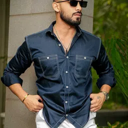 Foomer Standard Spread Collar Regular Fit Shirt-picture-28
