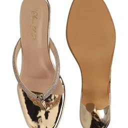 STARTOES Embellished Party High-Top Slim Heeled Mules image 3