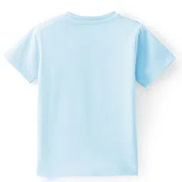 BLUSHES Durga Puja Collection Kids Typography Printed Round Neck Pure Cotton T-Shirt image 4