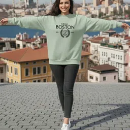 Adixus Women Printed Sweatshirt image 3