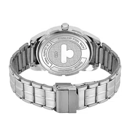 JUST LIKE Unisex Analogue Watch Sefar All Slim black & Mino 1003 blue image 3