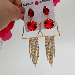 MUNMUN'S Geometric Drop Earrings image 4