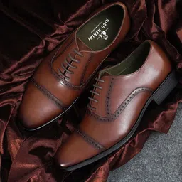 NICO NERINI Men Leather Formal Brogues-image-43