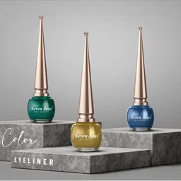 Seven Seas Set Of 2 Anti Dust Exfoliating Gel 45 g With Waterproof Liquid Eyeliner 5 ml image 5