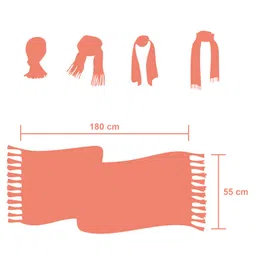 Nene Multi Purpose Nursing Shawl Pack of 2 - Beige Peach image 5