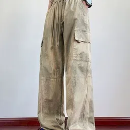 KPOP Men Camouflage Printed Original Trousers-picture-37