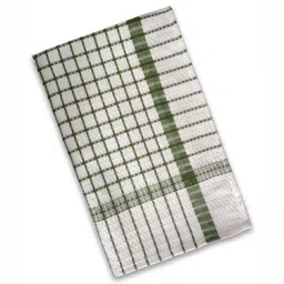 Athom Living White & Green 5 Printed Cotton 210 GSM Bath Towel image 5