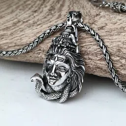 AGARWALPRODUCT Silver-Plated Contemporary Pendants with Chains-image-36