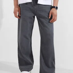 The Indian Garage Co Men Mid-Rise Baggy Leans-picture-16