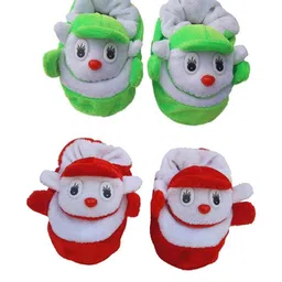 LMN CHILD CARE Kids Set of 2 Cotton Booties-image-34
