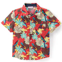 HOPZONIC Boys Classic Printed Casual Shirt-picture-12