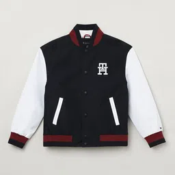 Tommy Hilfiger Boys Outdoor Sporty Jacket with Patchwork-picture-16