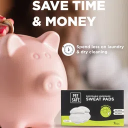 PEESAFE Disposable Underarm Sweat Pads for Men & Women to Prevent Stains & Absorb Sweat image 4