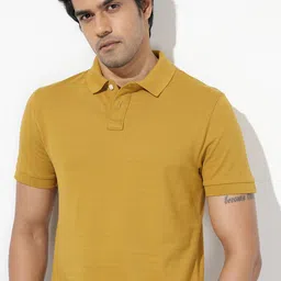 The Roadster Lifestyle Co. Polo Collar Regular Fit T-shirt-picture-14