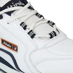 HIROLAS Men White Running Shoes image 5