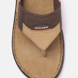 Woodland Men Leather Comfort Sandals image 3