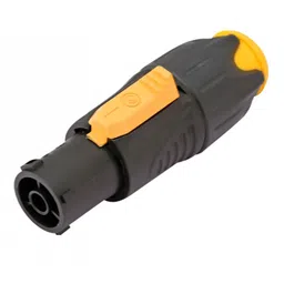 MX 3 Pin Female Powercon True Connector Lockable 16A Single Phase (MX-3869) image 1