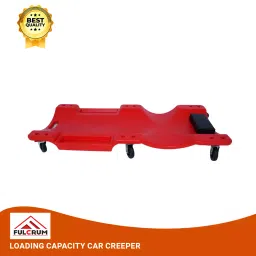 Fulcrum 150 Kg Loading Capacity Plastic Mechnical Car Creeper 40 inch Length with 6 Wheel w/o Light image 5