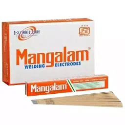 Mangalam E7018 Mild Steel Welding Electrodes  5.00 X450 mm, SWG 06 pack of 45 pcs-picture-31