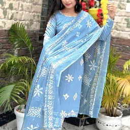 Moda Rapido Printed Unstitched Dress Material image 2