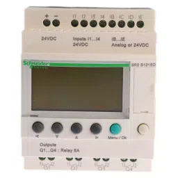 Schneider Electric Zelio Logic 2 Series PLC CPU for Zelio 2 Relay Output 8 (Up to 8 Digital Up, SR2PACKBD-picture-25