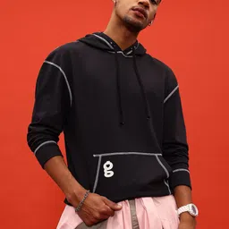 glitchez Elevated Basics Hooded Oversized Sweatshirt-picture-31