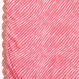 SUTRAM Pure Georgette Leheriya Saree image 3