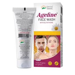 Healing Pharma Set Of 2 Agefine Face Wash With L Glutathione- 60ml Each image 2