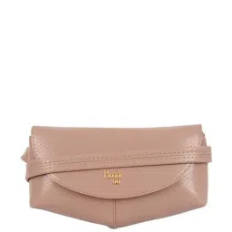 Baggit Pink Textured Waist Pouch-image-46
