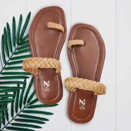 Madras Trunk Men's Saaral Brown Kolhapuri Sandals-picture-18