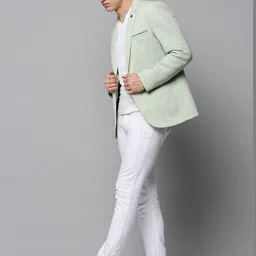 SHOWOFFFF Notched Lapel Long Sleeves Single-Breasted Blazers image 5