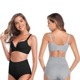 ORLIZEA Women Pack of 4 Hipster Multicolor Panty image 2