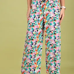 V-Mart Women Printed Palazzos-picture-23