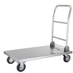 Mahalaxmi Industries 300 Kg SS Platform Trolley SASP 58-picture-16