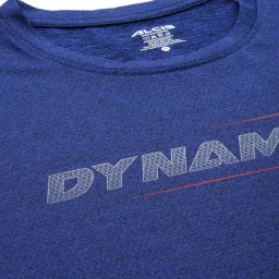 ALCIS Blue Anti Static Slim Fit Printed Sports T-Shirt image 4