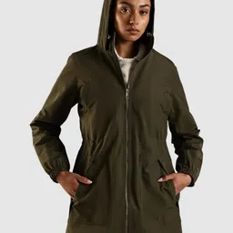Tommy Hilfiger Women Hooded Solid Tailored Jacket-picture-30