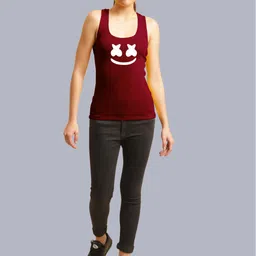 FBAR Print Cotton Tank Top image 4
