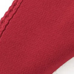 Babyhug Sweater Knit Full Length Solid Fleece Pants - Red image 3