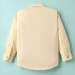 Rikidoos Full Sleeves Striped Shirt - Cream image 3